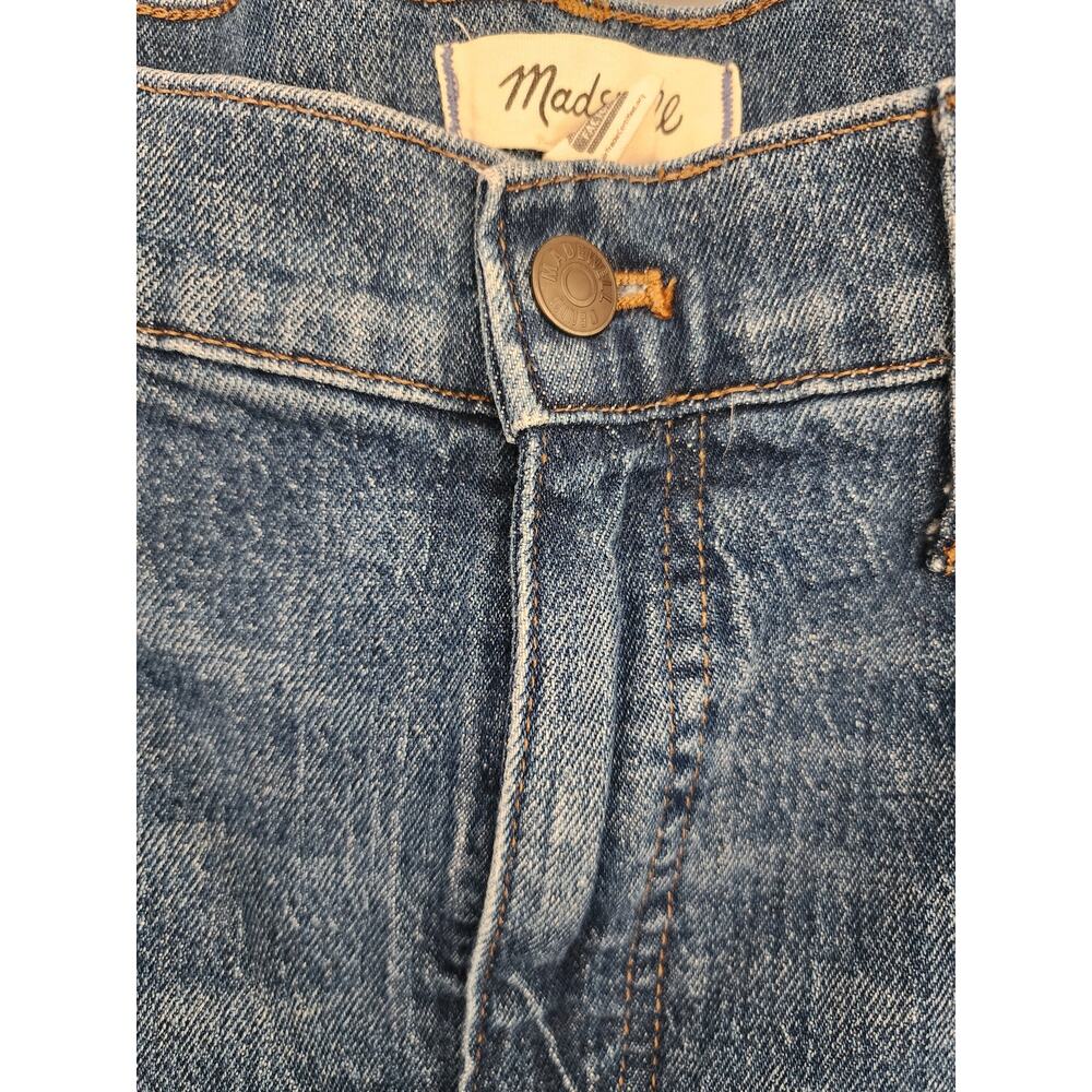 Madewell Womens Size 32 Medium Wash Classic Straight Leg Denim Jeans - Picture 3 of 14